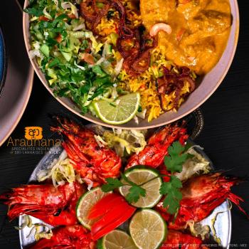 Crevettes tandoori